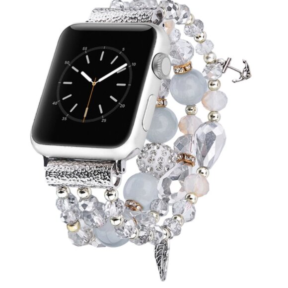 Beaded Apple Watch Bracelet - Picture 1 of 4